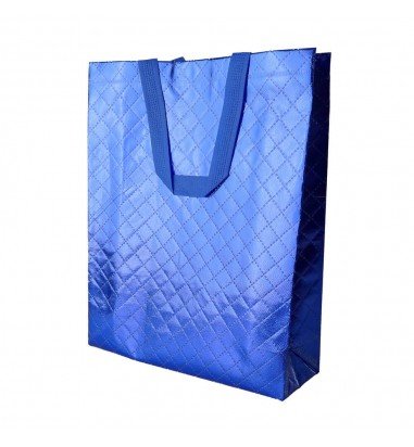 Geantă lucioasă non-woven cu țesătura...