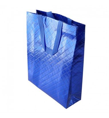 Geantă lucioasă non-woven cu țesătura...
