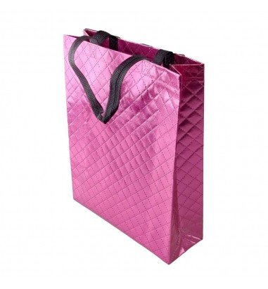 Geantă lucioasă non-woven cu țesătura...