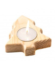 Suport lumânare din lemn -...