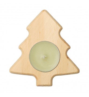 Suport lumânare din lemn - BRAD