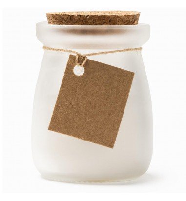 Lumânare parfumată cu capac din plută