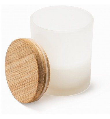 Lumânare parfumată cu capac din lemn