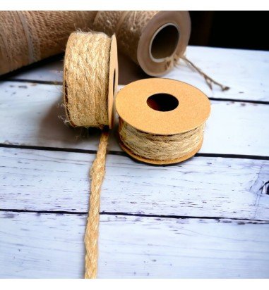 Bandă iută împletită - 5mm x 5m
