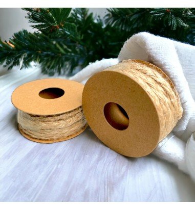 Bandă iută împletită - 5mm x 5m