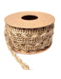 Bandă iută ondulată - 5mm x 5m