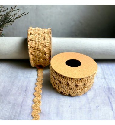 Bandă iută ondulată - 5mm x 5m