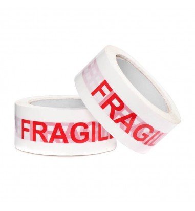 Bandă adezivă imprimeu FRAGILE 5cm x...