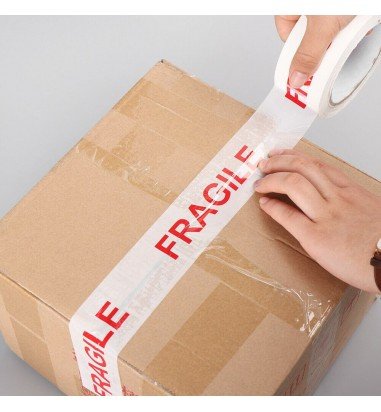 Bandă adezivă imprimeu FRAGILE 5cm x...