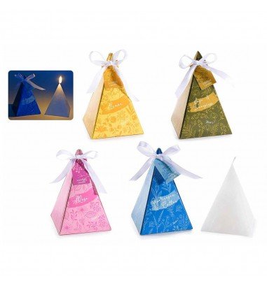 Lumânare parfumată piramidală - model...