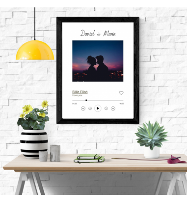 Rama foto personalizata Melodia noastra