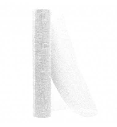 Rolă plasă sac - alb