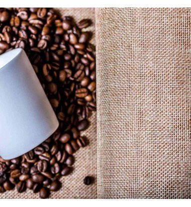 Rolă plasă sac - maro închis