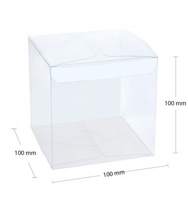 Cutii plastic transparente (set 50...