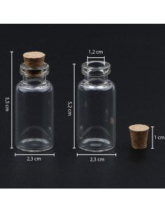 Sticluță transparentă...