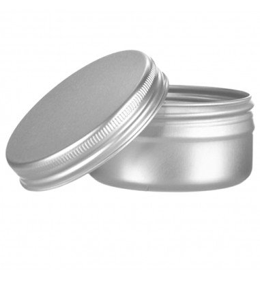 Recipient rotund aluminiu 50ml