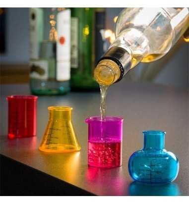 Set 4 pahare de aperitiv Chemistry