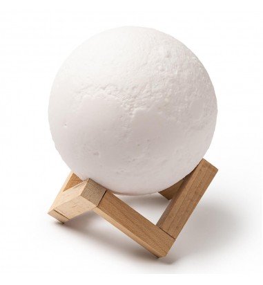 Lampă wireless cu boxă integrată-lună