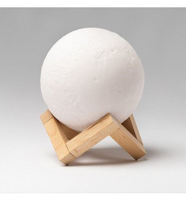 Lampă wireless cu boxă integrată-lună