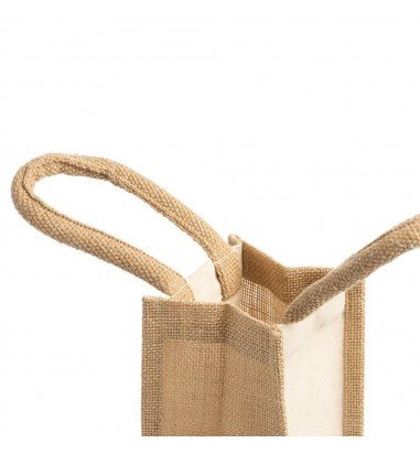 Sacoșă iută pentru o sticlă de vin