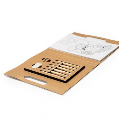 Set promoțional de colorat geantă