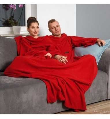 Patura cu maneci pentru cupluri