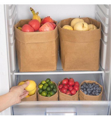 Pungă hârtie pliabilă și rezistentă...