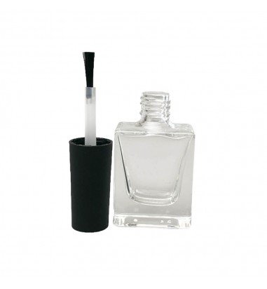 Sticluță transparentă pătrată cu...