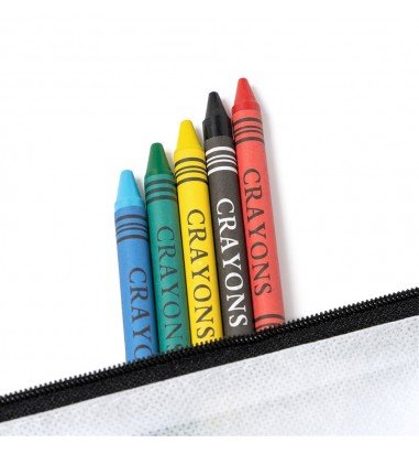 Geantă penar de colorat pentru copii