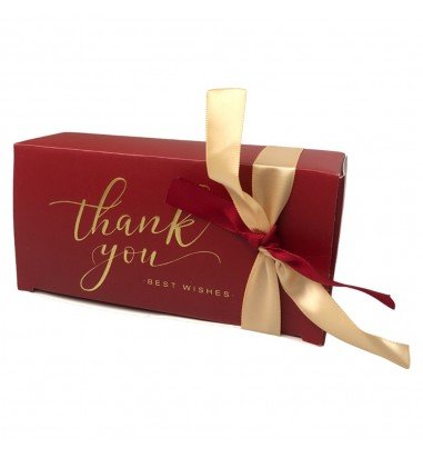 Cutie hârtie cu fundă Thank you...