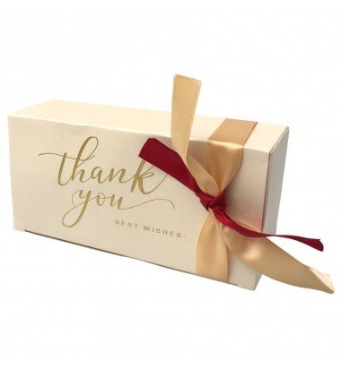 Cutie hârtie cu fundă Thank you...