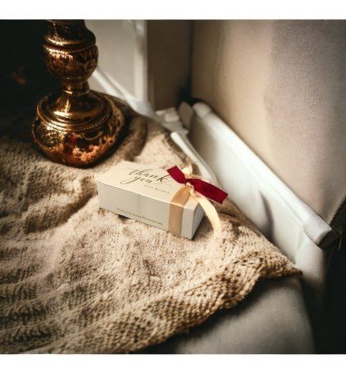 Cutie hârtie cu fundă Thank you...