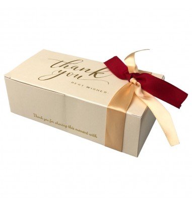 Cutie hârtie cu fundă Thank you...