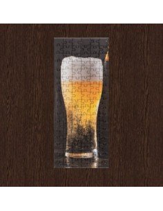 Puzzle in forma de bere