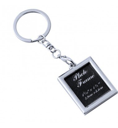 Breloc metalic inserție foto -...