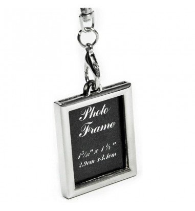 Breloc metalic inserție foto -...
