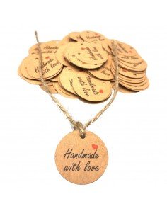 Etichete din hârtie rotunde...