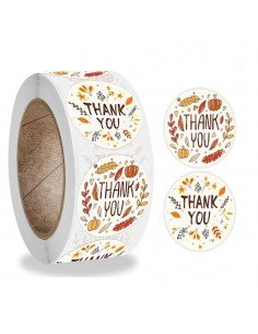 Rolă 500 stickere rotunde...