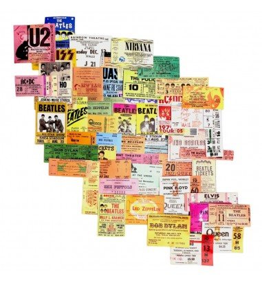 Stickere mici din hârtie - temă muzicală