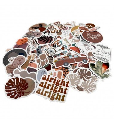 Stickere mici din hârtie - temă florală