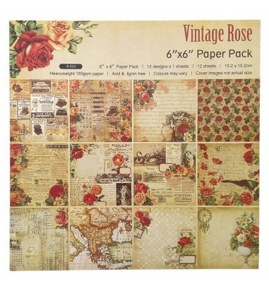 Set foi hârtie creativă 15x15cm model...