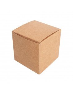 Cutie mică pătrată - kraft...