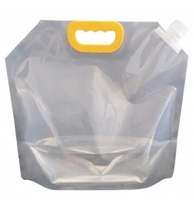 Pungă plastic cu mâner pentru lichide...