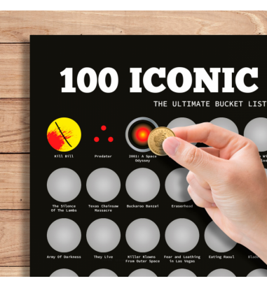 Poster razuibil 100 filme de neratat