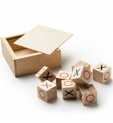 Set joc X și 0 din lemn gravabil