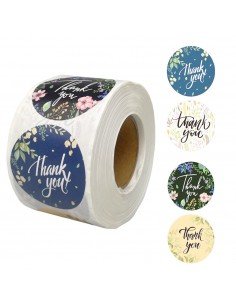 Rolă 500 stickere rotunde...