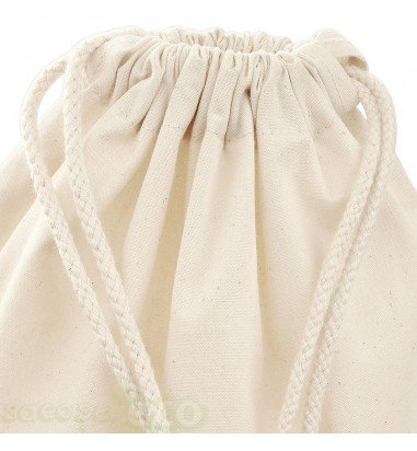 Săculeți bumbac dreptunghiulari - alb...