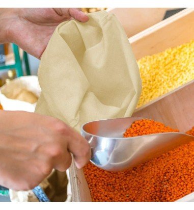 Săculeți bumbac dreptunghiulari - alb...