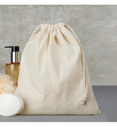 Săculeți bumbac dreptunghiulari - alb...