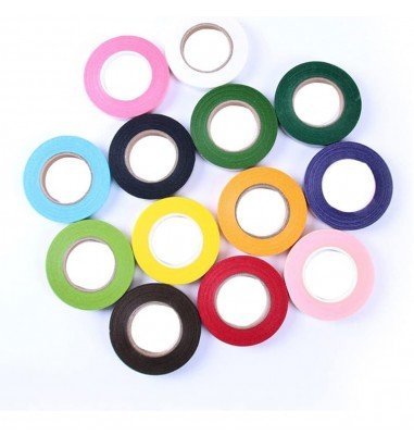 Bandă floristică - roz (set 12 role)...